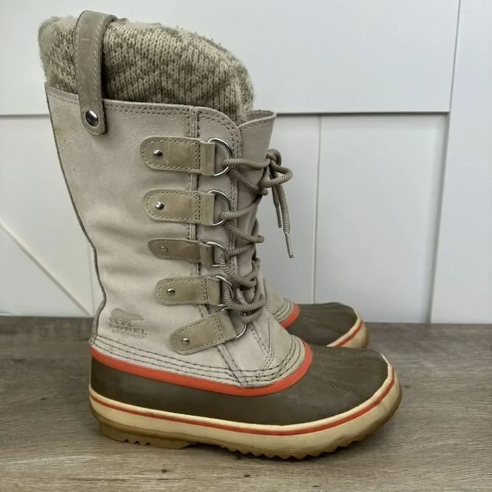 Sorel Women's Joan of Arctic Size 6 Waterproof Winter Snow Boots NL2084-160